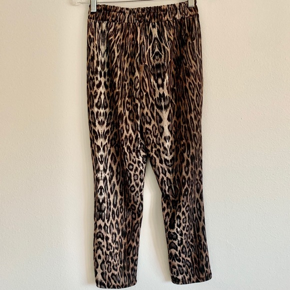 Zara Leopard Drawstring Pants - Picture 6 of 7